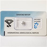 Pietra certificata World Diamond Group in Diamante Diamante 204665853 - 204665853